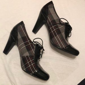 Cute plaid heels